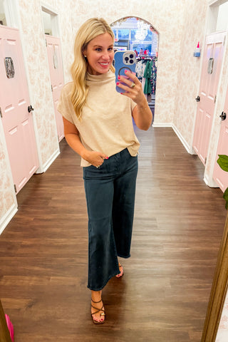 Risen High Rise Tummy Control  Pants in Hunter Green