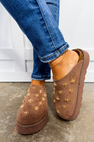 The Aspen Studded Mule