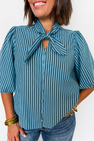 Perfectly Polished Striped Top