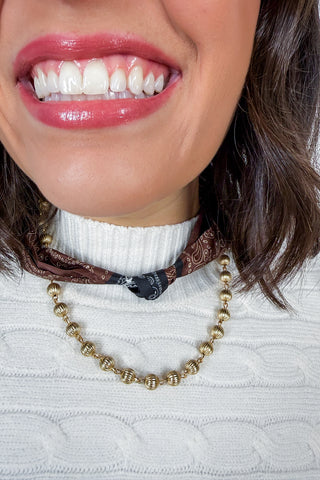 Rodeo Bandana Necklace by Treasure Jewels