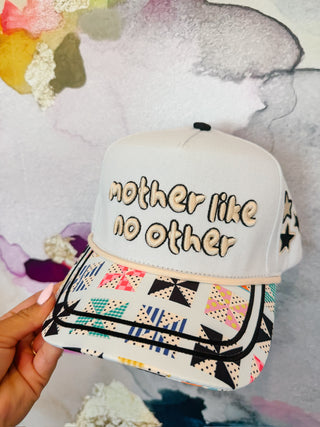Poppy & Pine Mother Like No Other Patchwork Trucker Hat