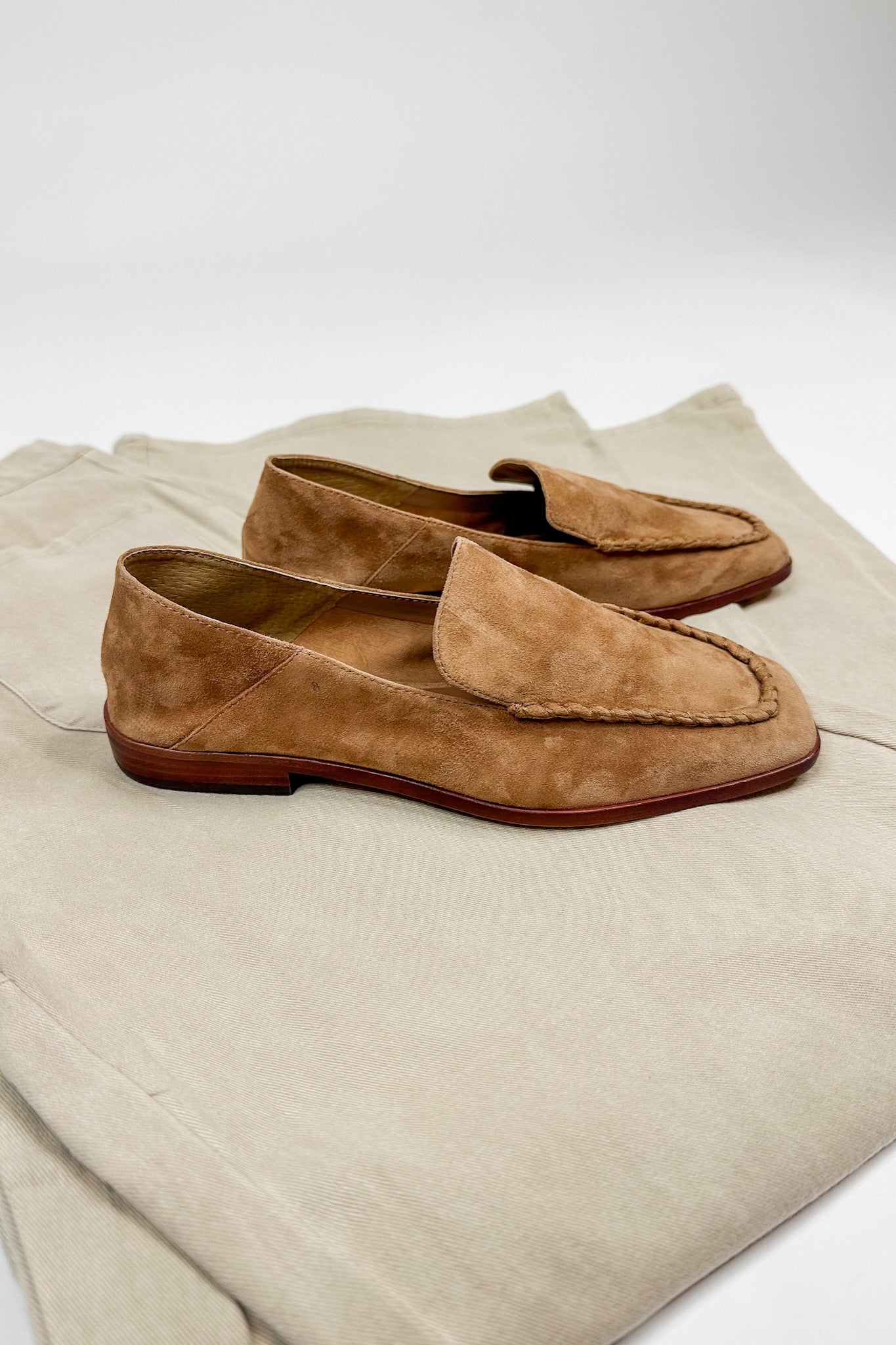 Dolce Vita Brown Suede Beny Loafer Flats