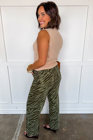 The Safari Stroll Pants in Olive