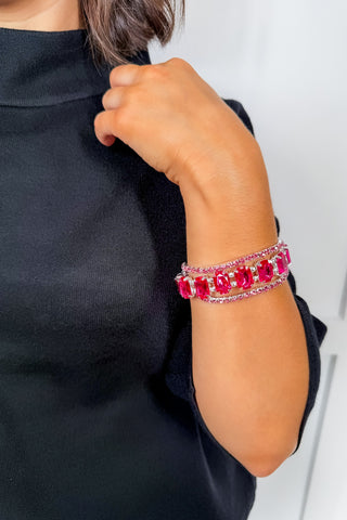 Pink Shine Bracelet Set