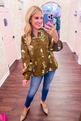 The Juliette Top in Brown