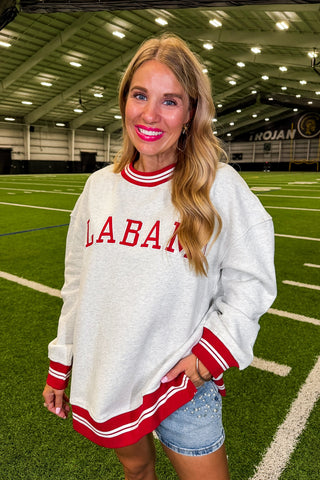 J&J Exclusive - Alabama Varsity Game Day Sweatshirt