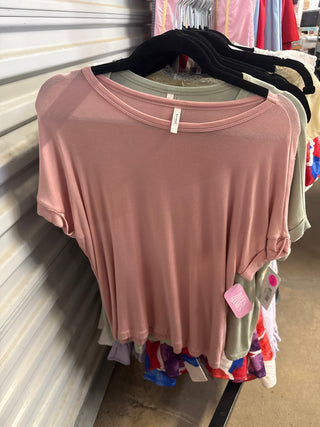 Blush Basic Top
