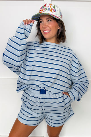 Living In Stripes Short Set