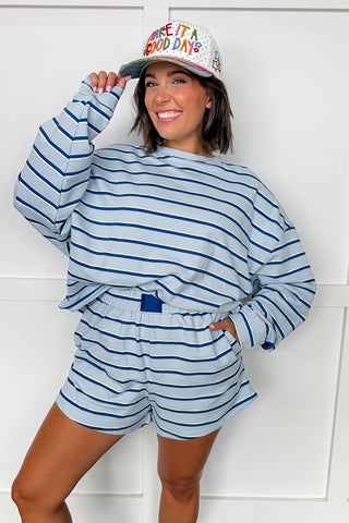 Living In Stripes Short Set