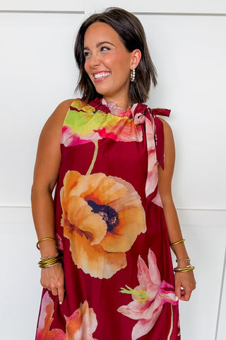 Rustic Romance Floral Dress