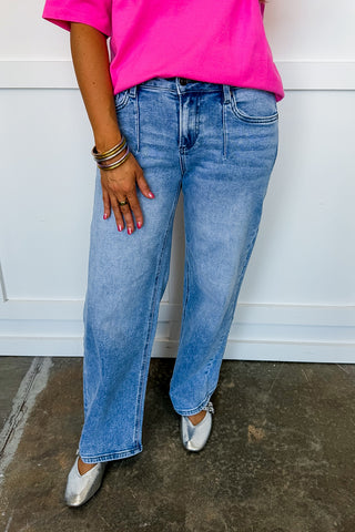The Easy Days Light Wash Jeans by Mica