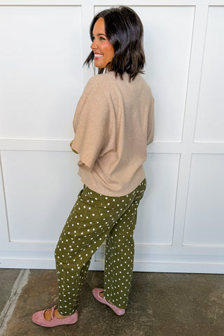 Cozy Essential Knit Top in Tan