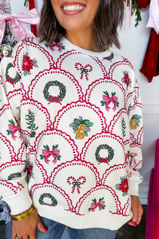 The Sarah Set The Season Sweatshirt by Mary Square