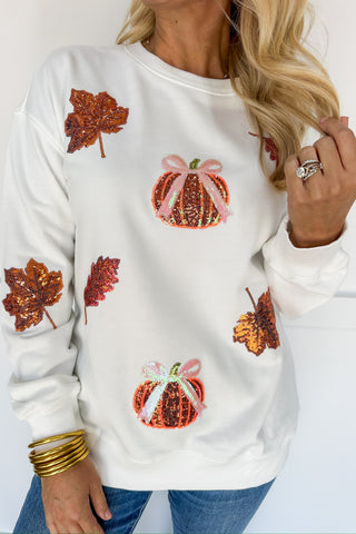 Pumpkin Spice Pullover Top