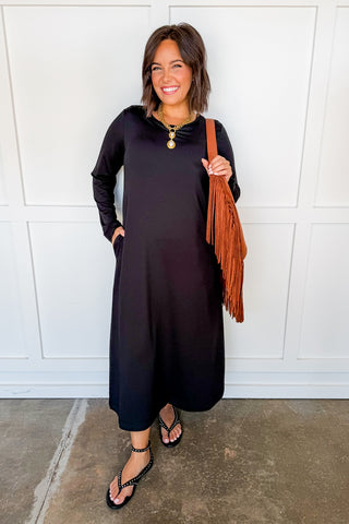 The Palmer Everyday Built-in Bra Midi Dress