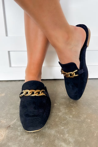 Corkys Keepsake Black Suede Loafers