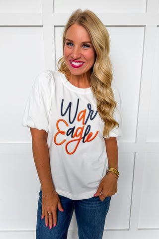 The Tina Top in War Eagle Script by Mary Square