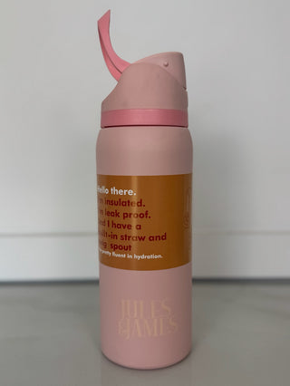J&J Pink Perfection Hydration Tumbler