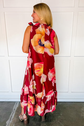 Rustic Romance Floral Dress