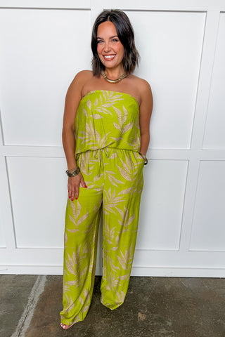 The Island Ease Top in Chartreuse