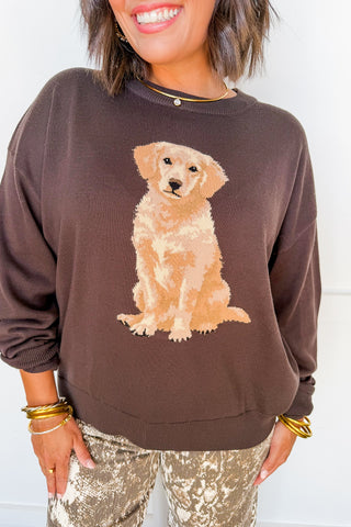 The Golden Retriever Social Club Sweater