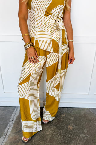 Golden Hour Getaway Pant Set