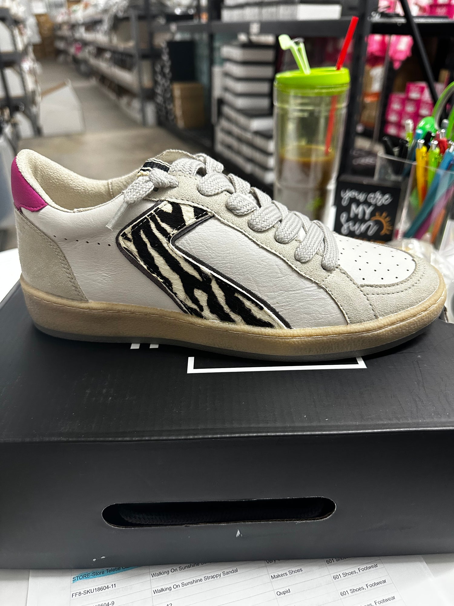 Salma Zebra Sneaker