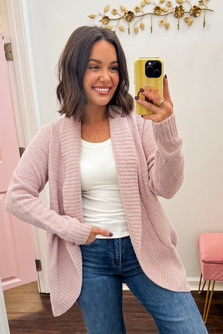 Mauve Moments Cardigan