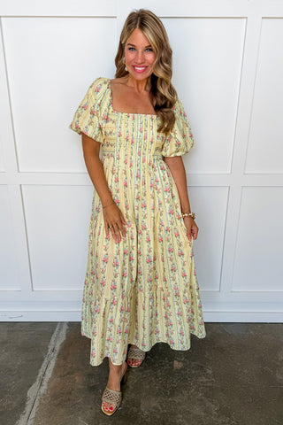 Garden Party Dreams Maxi Dress Medium Garden Party Dreams Maxi Dress Medium