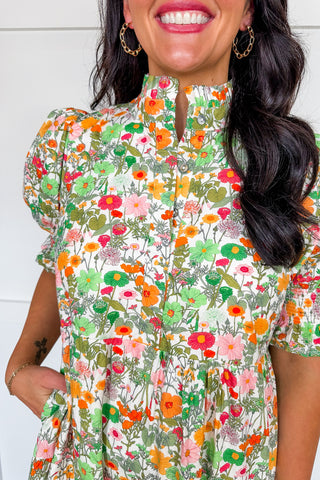 Heirloom Garden Midi Dress