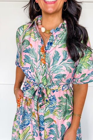 Petals & Promises Midi Dress