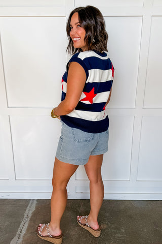 All American Cutie Stripe Top