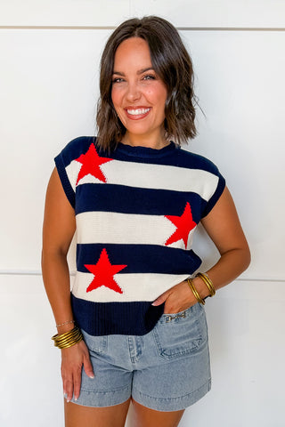 All American Cutie Stripe Top