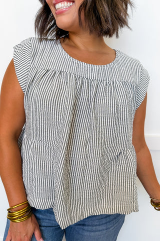 Stripe State Of Mind Top