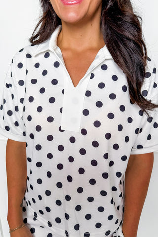 Made For The Moments That Matter Skort Set in Polka Dots