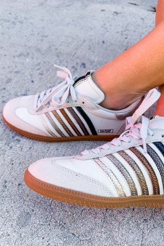 The Stevie Metallic Sneakers by ShuShop