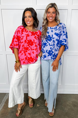 Bloom Blouse in Lavender