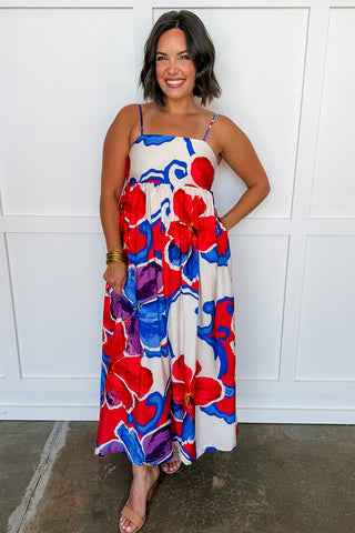 Star Spangled Bloom Dress