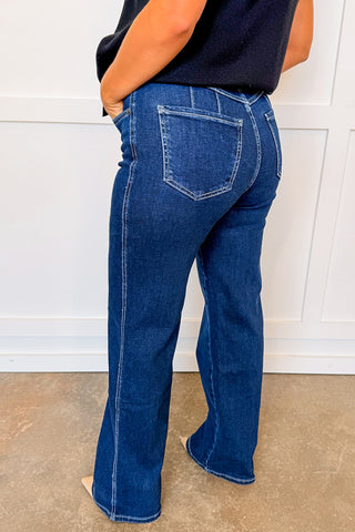 Mica Super High Wide Leg Jeans