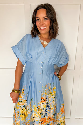 Southern Belle Bloom Midi Dress