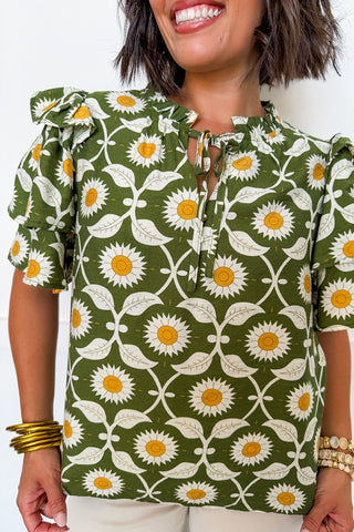 Daisy Meadow Muse Top