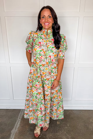 Heirloom Garden Midi Dress