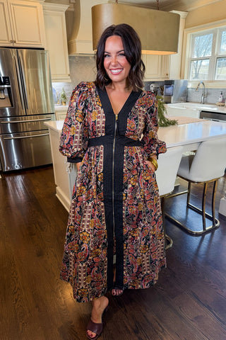 The Paisley Maxi Dress