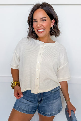 The Holland Trouser Denim Shorts by Mica