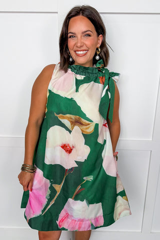 The Riviera Bloom Dress