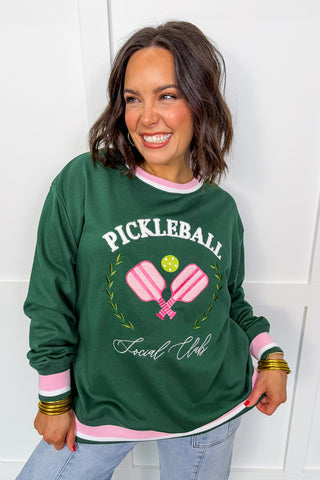 Pickleball Social Club Oversized Pullover