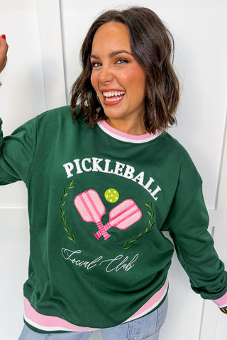 Pickleball Social Club Oversized Pullover