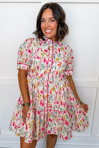 Flirty & Fun Floral Dress