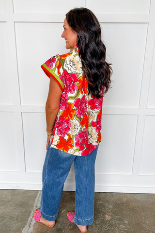Color Crush Floral Top