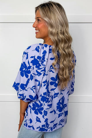 Bloom Blouse in Lavender